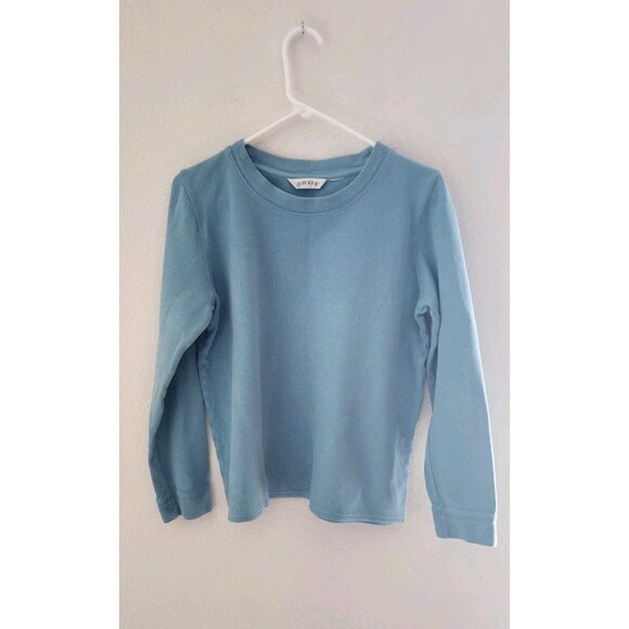 Orvis Pullover Sweater Womens Ribbed Lightweight Active Casual Outdoor Blue Sz M - Picture 4 of 5